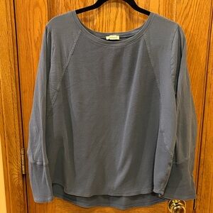 Sundance Dusky Blue 100% Cotton Waffle Shirt